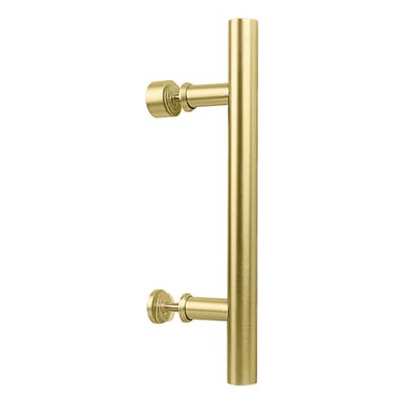 National Hardware National Hardware Madison 31/32 in. D Brushed Gold Steel Pull Handle 1 pc N700-102